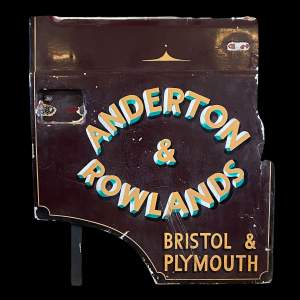 Anderton & Rowlands Fairground Cab Door