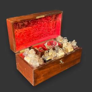 Late 19th Century Mahogany Apothecary Box