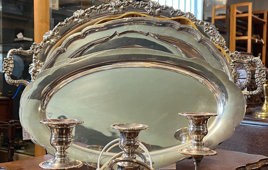 Antique silver and antique silver plate – what's the difference?