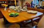 Antique dining tables in the 21st century home